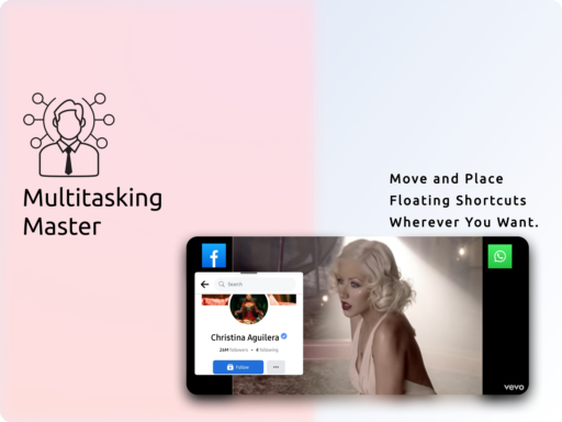 Float It; Multitasking Master ⚡ Multitasking Master; Fastest Multitasking Application For Android Open All Applications In Floating Windows 🌩️ https://GeeksEmpire.co/FloatIt