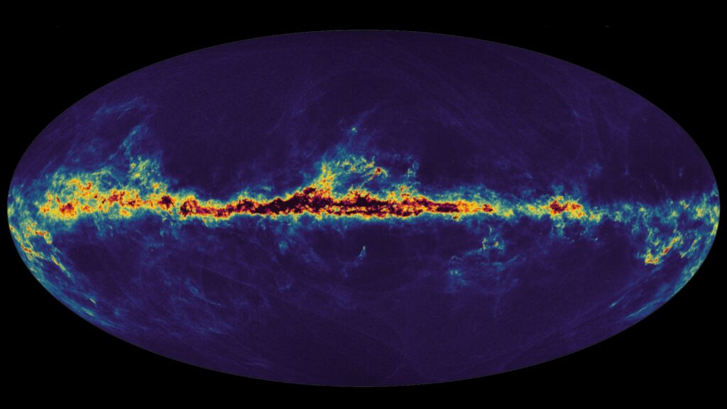 milky way map