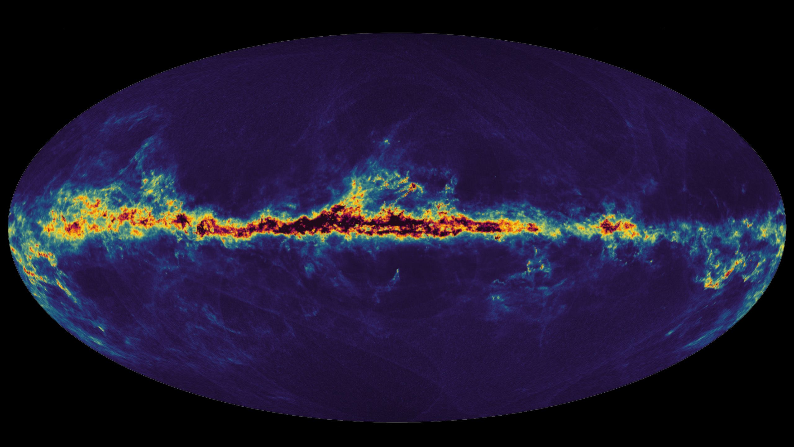 milky way map