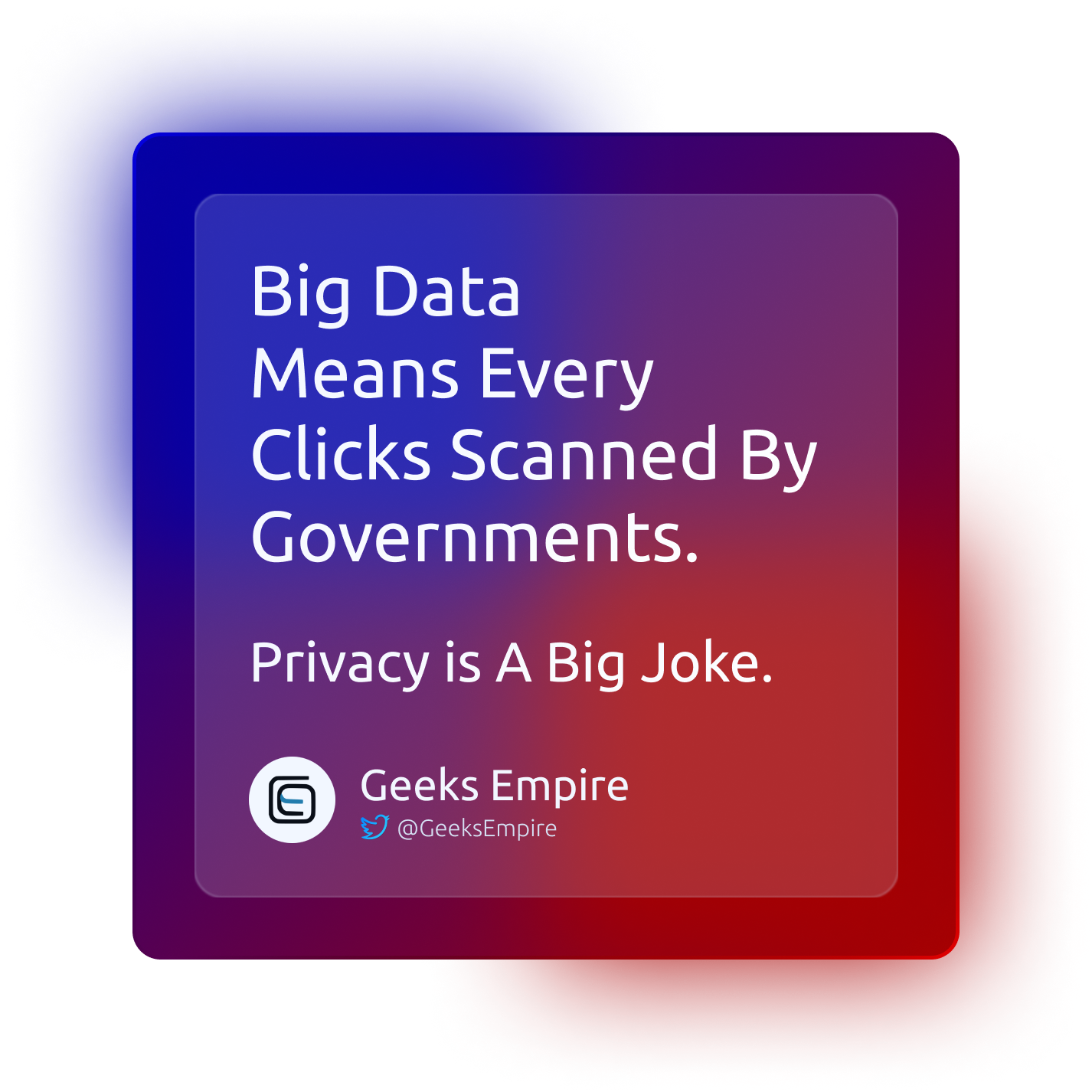 Big Data Means Every Clicks Scanned By Governments #Privacy