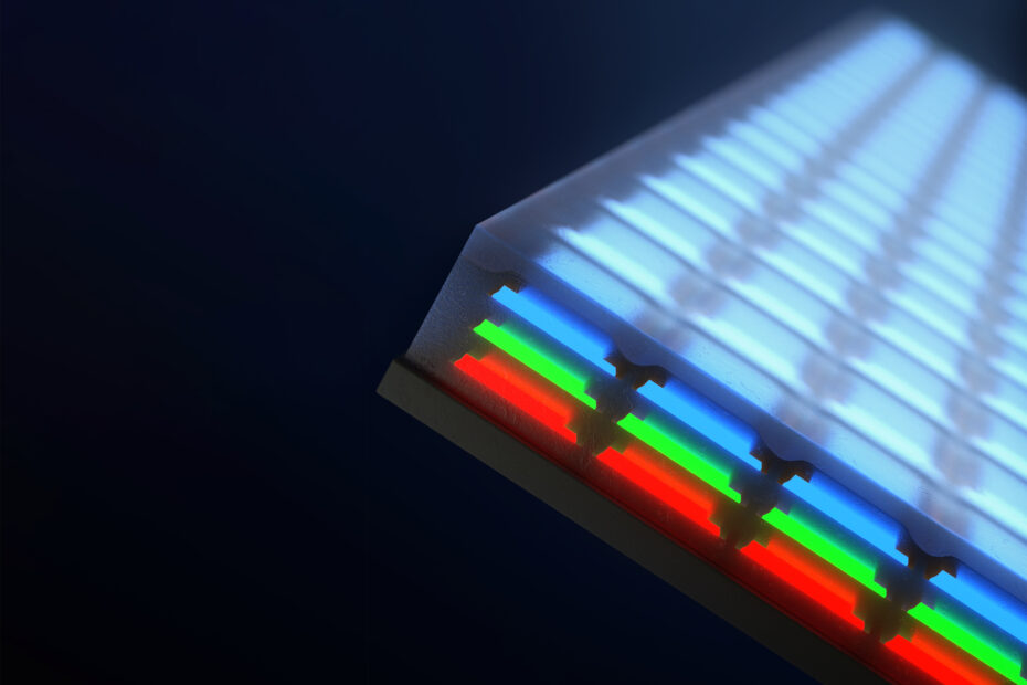 Vertically Stacked MicroLEDs Will Help Us To Create Highest-Ever Pixel Density