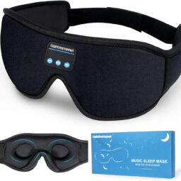 3D Eye Mask with Stereo Speaker - Adjustable Ultra Thin Stereo Speakers - Light Weight
