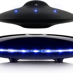 RUIXINDA Alien UFO Spaceship Speakers - Magnetic Levitating Bluetooth Speaker - 360 Degree Rotation - Surround Sound