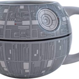 SILVER Disney Star Wars Death Star Mug - Sculpted Ceramic Mug