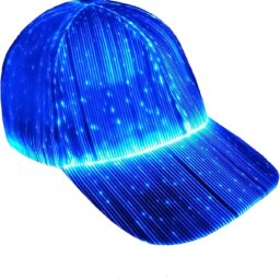 Fiber Optic Cap - 7 Colors - 5 Flashing Modes - Luminous Glowing