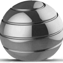 KKPOT Kinetic Optical Illusion Toy - Metal Spinning Ball