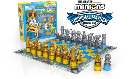 NOBEL Minions Chess Set By The Noble Collection - highly-detailed sculpts