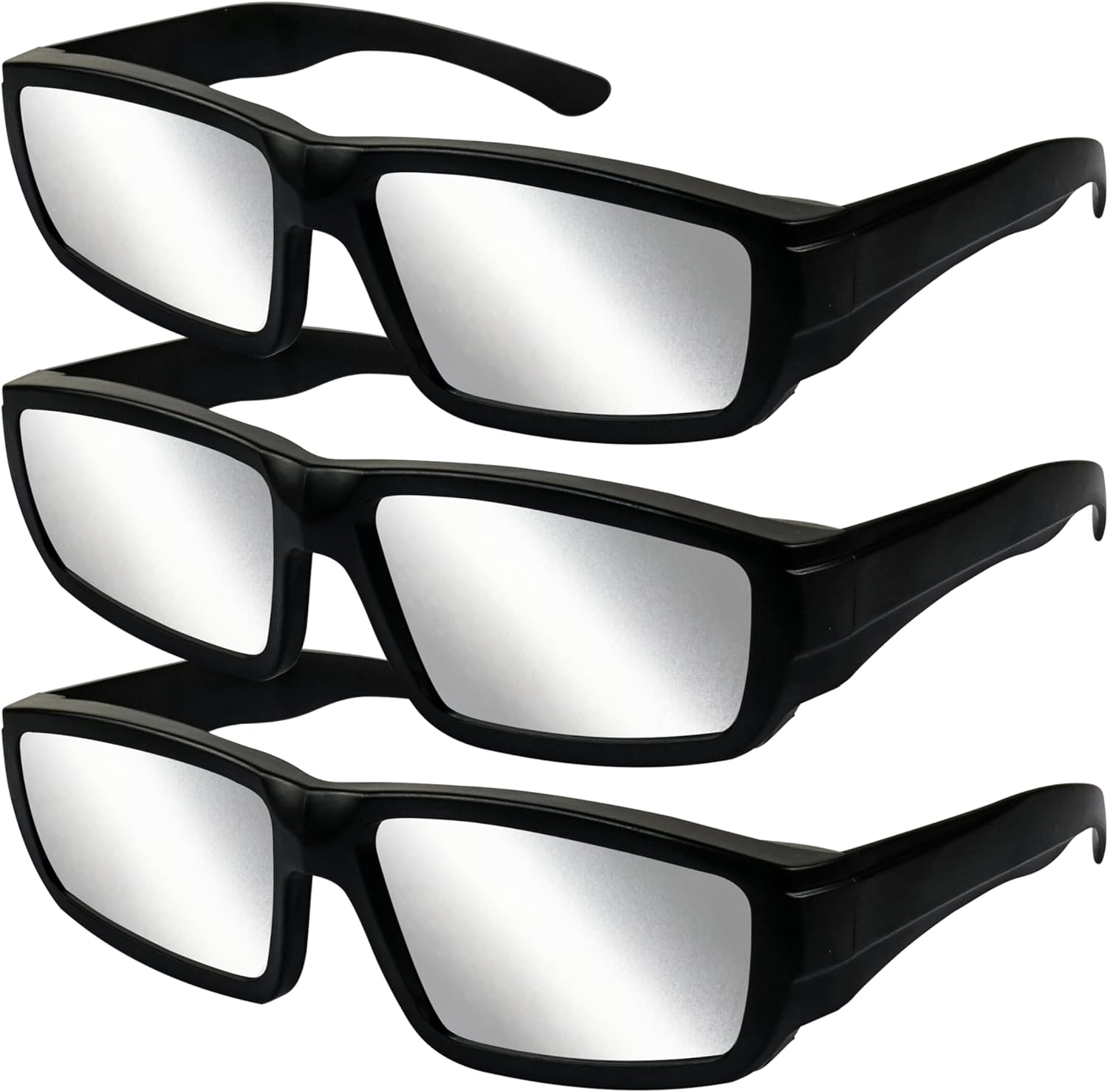Professional Solar Eclipse Glasses - Durable Plastic - Eclipse Glasses for Direct Sun Viewing