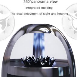 INTERYI Dancing Ferrofluid Speaker - Customizable Lights - Wireless Speaker
