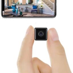 Indoor and Outdoor Wireless Mini Camera - 1 Inch Camera - Night Vision - Motion Sensor