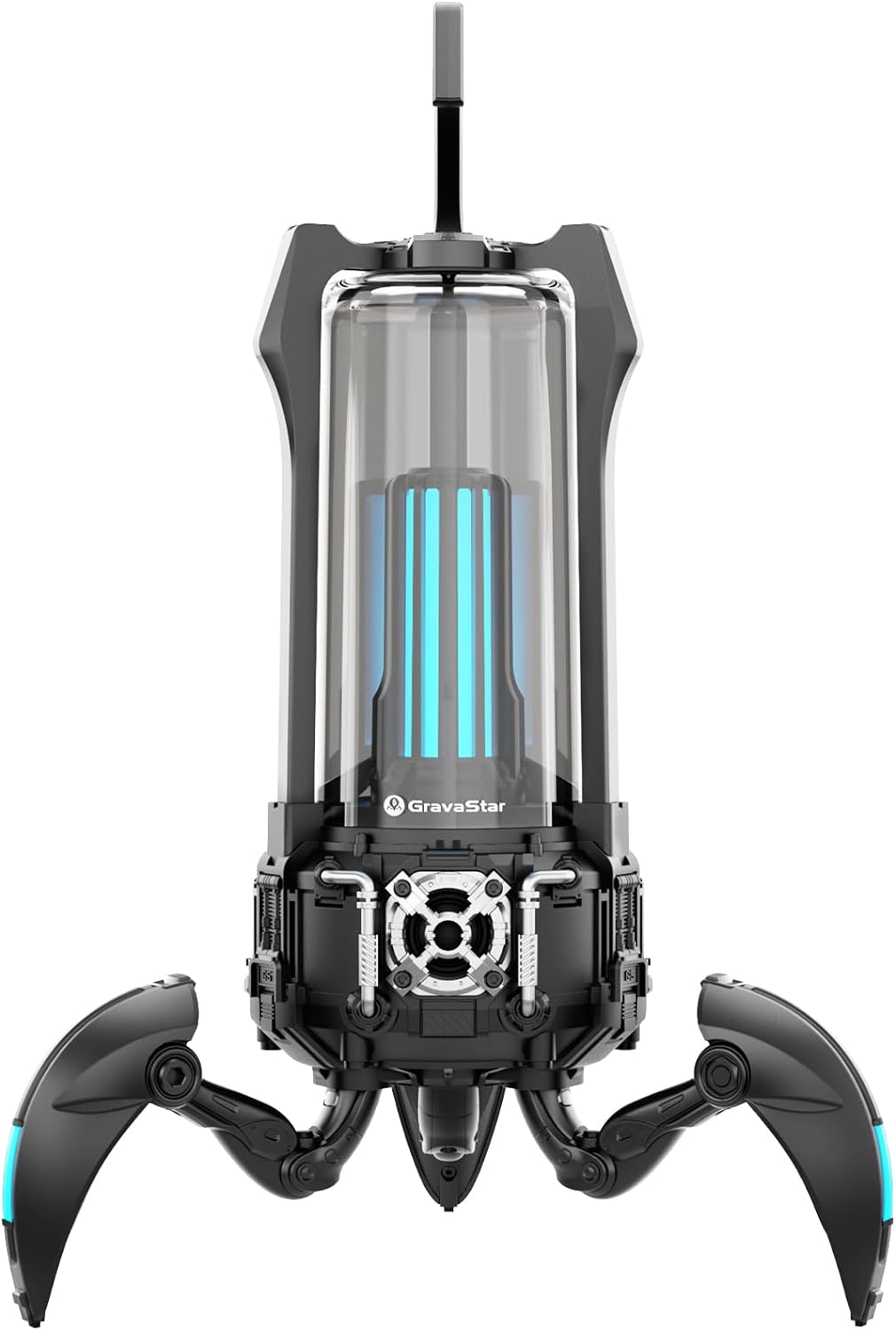 GRAVASTAR RGB Cyborg Stereo Speaker - TWS Pairing - Bluetooth 5.3 - Robotic Waterproof Speaker