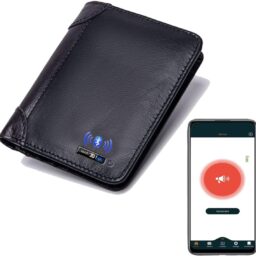 SMARTLB Smart Wallet With Alarm, Bluetooth, Position Recorder - Luxurious Leather