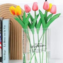 Special Vase for Your Bookshelf – Book-Shaped Vase – Aesthetic Room Decor