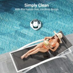 AIPER Robotic Pool Cleaner - Pool Vacuum with Dual-Drive Motors - Self-Parking Technology