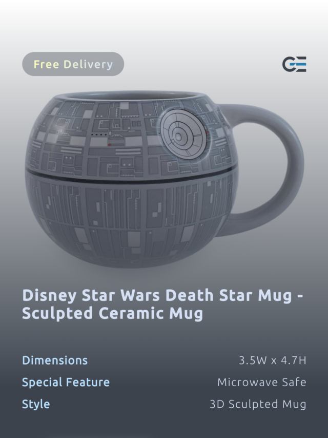 Disney Star Wars Death Star Mug – Sculpted Ceramic Mug