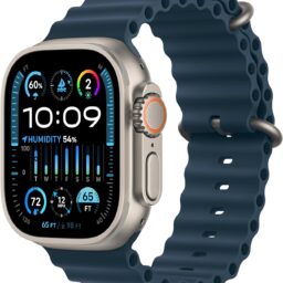 APPLE The Best Smartwatch with Cellular and GPS Connectivity - Rugged Titanium Body - Waterproof Smartwatch - Long Lasting Battery with Bright Display