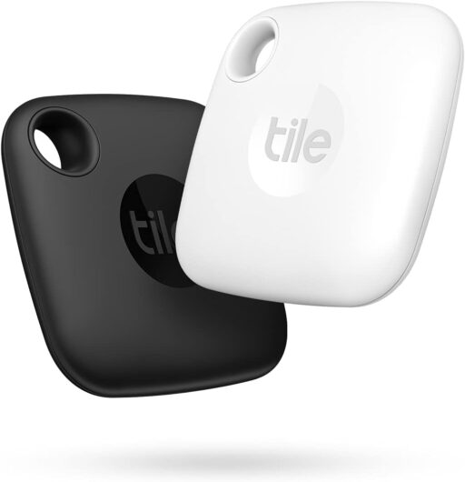 TILE Smart Tag Bluetooth Tracker 2 Pack - Key Finder - Bags Locator