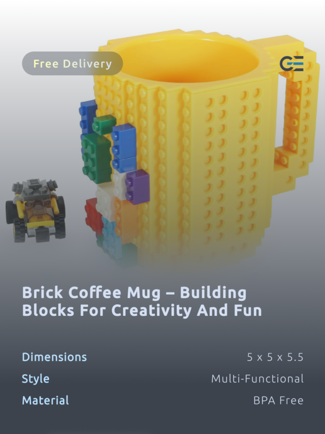 Brick Coffee Mug – Building Blocks For Creativity And Fun