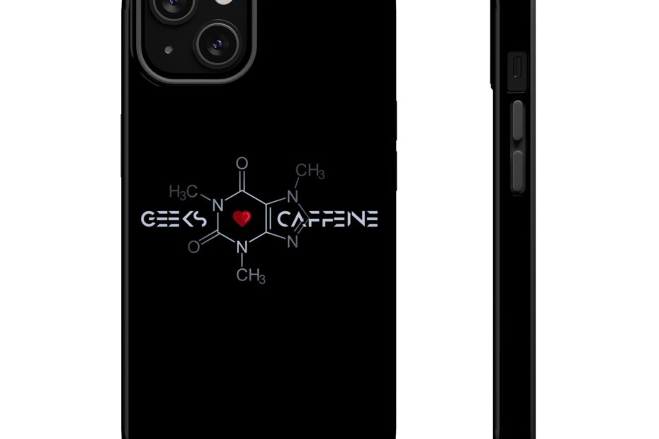 Geeks Love Caffeine - Magnetic Tough Cases for iPhone