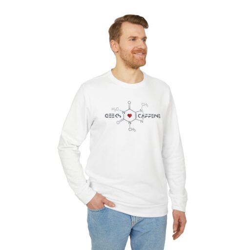 Geeks Love Caffeine Addidas Sweatshirt - adidas® Unisex Fleece Crewneck Sweatshirt