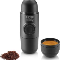 WACACO Portable Espresso Machine - Travel Espresso Maker - Small Camping Coffee Gadget