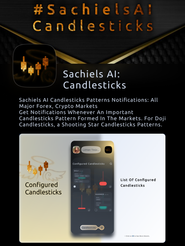 Sachiels AI Trading Signal – Candlesticks Exclusive – Get Notifications Whenever An Important Candlesticks Pattern Formed In The Markets. For Example a Doji Candlesticks, a Shooting Star Candlesticks