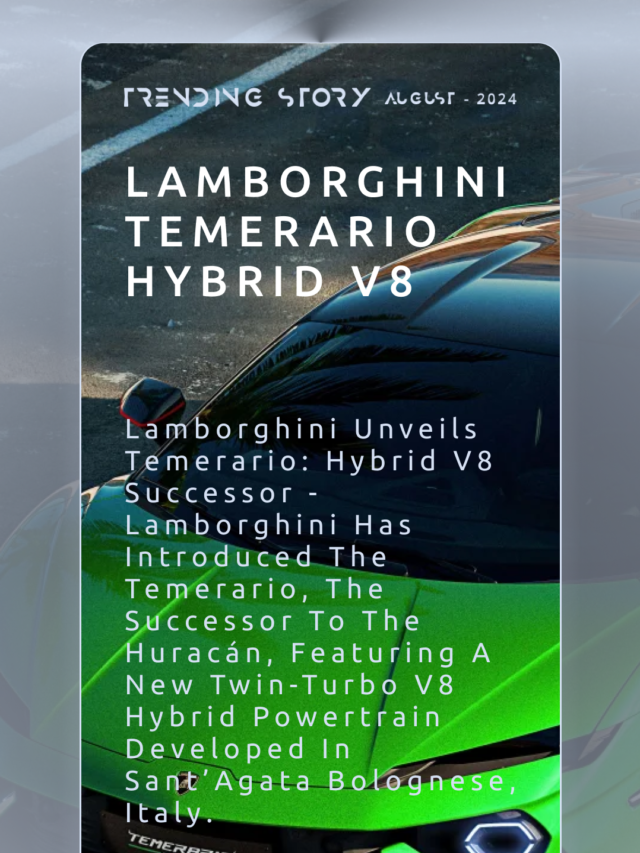 Lamborghini Temerario Hybrid V8