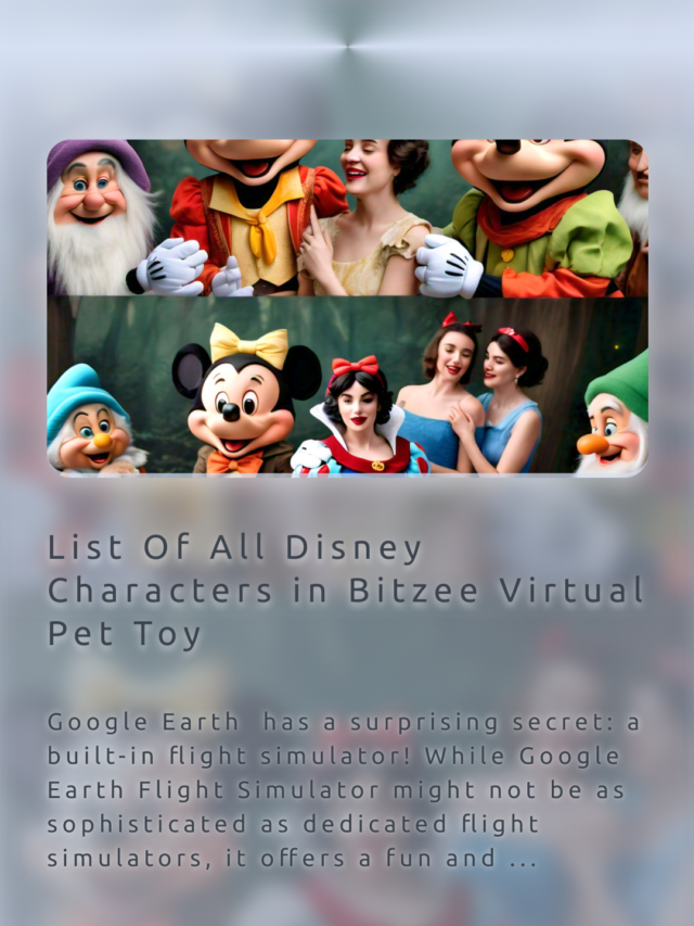 List Of All Disney Characters in Bitzee Virtual Pet Toy – All Disney Virtual Pets