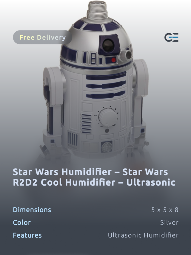 Star Wars Humidifier – Star Wars R2D2 Cool Humidifier – Ultrasonic