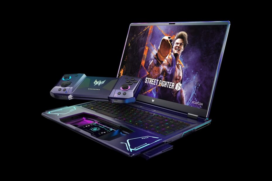 Project DualPlay - A Revolutionary Gaming Laptop With Built-in Controller