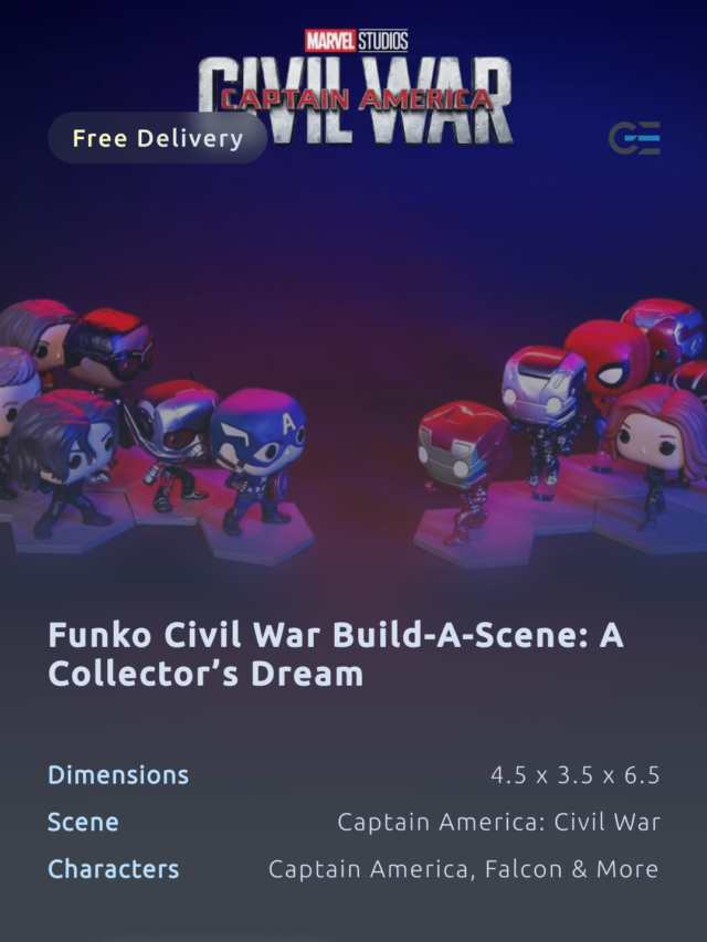 Funko Civil War Build-A-Scene – A Collectors Dream