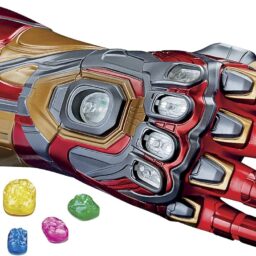 MARVEL Iron Man Nano Gauntlet Articulated Electronic Fist - Avengers Marvel Legends Series - Authentic Movie Sounds and Removable Infinity Stones