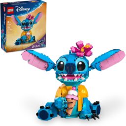 LEGO Disney Stitch - Buildable Figure with Ice Cream Cone - Movie Lilo and Stitch LEGO