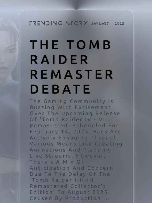 The Tomb Raider Remaster Debate