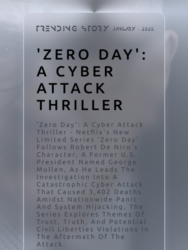 Zero Day – A Cyber Attack Thriller – Robert De Niro As A Former US President