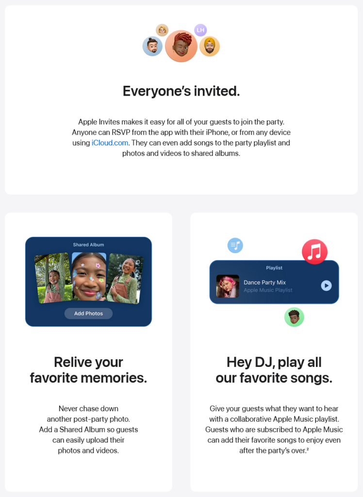 Apple Invites - You Are Invited To Party With Apple