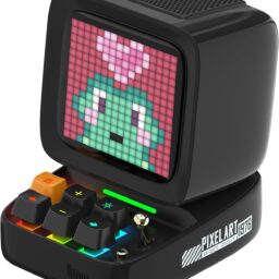 DIVOOM Ditoo Retro Pixel Art Speaker - LED Pixel Art Bluetooth Speaker