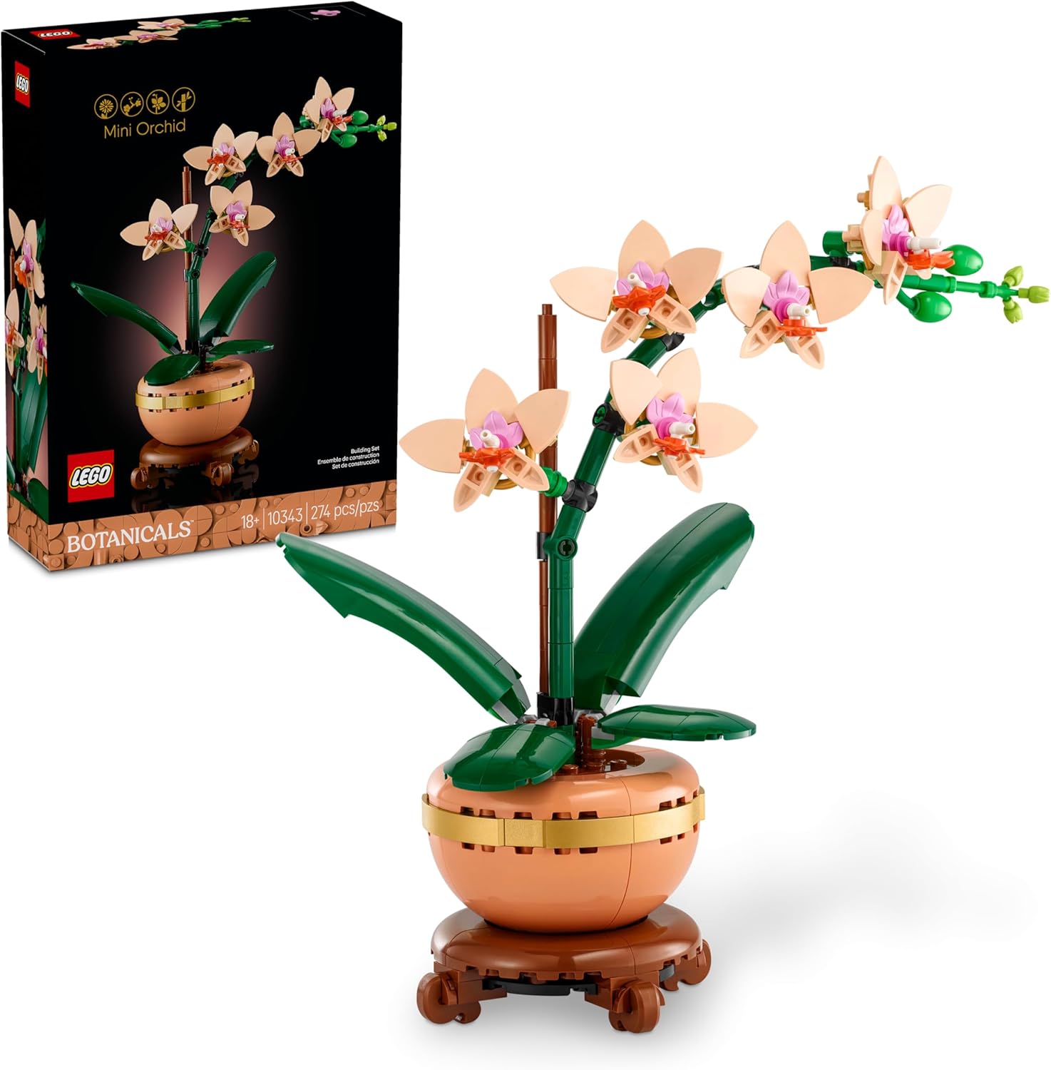 LEGO Botanicals Orchid - LEGO Home Decoration - LEGO Flowers