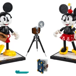 LEGO Disney Mickey Mouse and LEGO Disney Minnie Mouse - Classic Style Mickey Mouse Collectible - Cool LEGO Set #43179